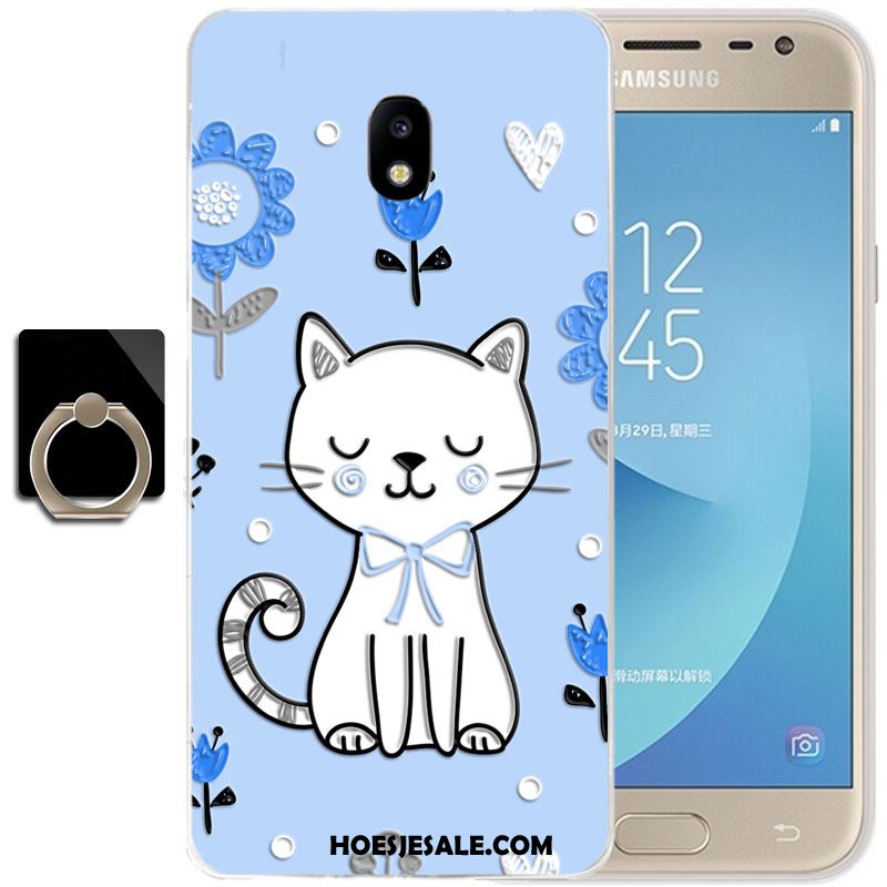 Samsung Galaxy J3 2017 Hoesje Mobiele Telefoon Anti-fall Bescherming Zacht Geel Kopen