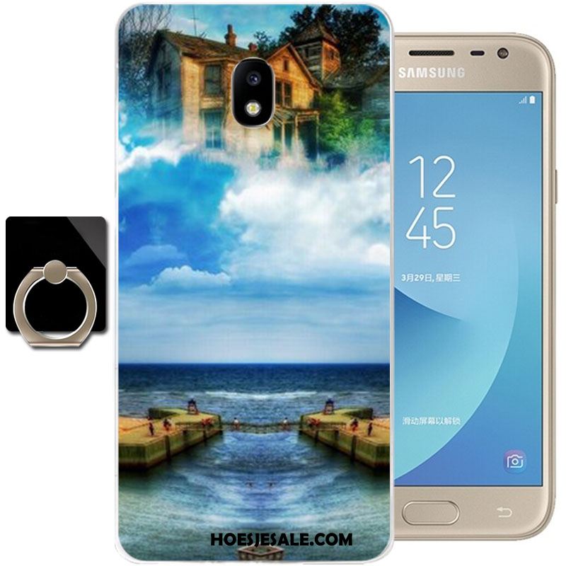 Samsung Galaxy J3 2017 Hoesje Ster Mobiele Telefoon Groen Bescherming Zacht Sale