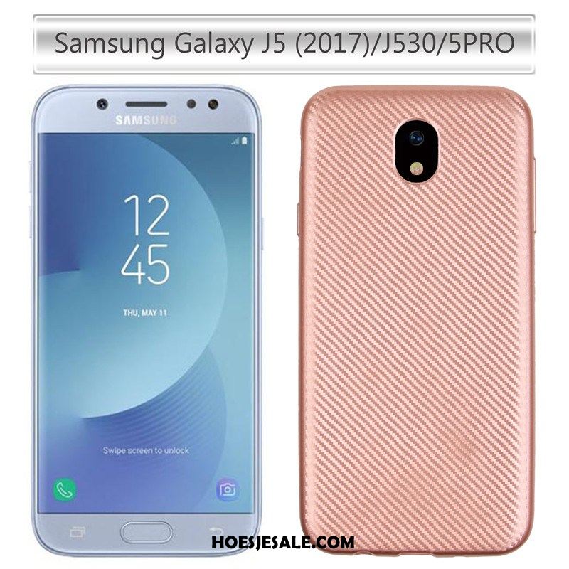 Samsung Galaxy J5 2017 Hoesje Anti-fall Bescherming Zacht Fiber Mobiele Telefoon Aanbiedingen