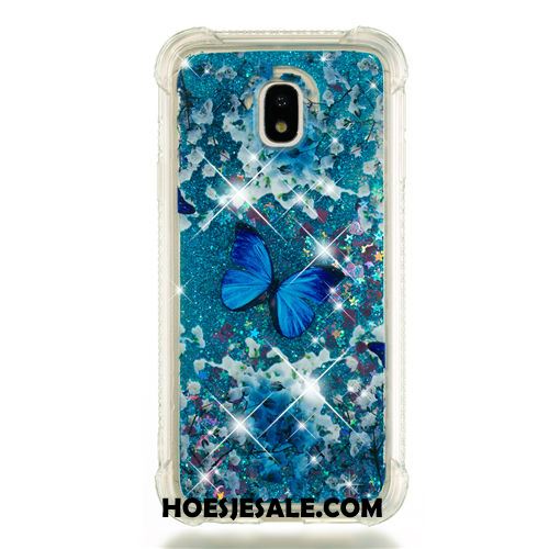 Samsung Galaxy J5 2017 Hoesje Drijfzand Hanger Groen Spotprent Hoes Kopen