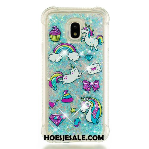 Samsung Galaxy J5 2017 Hoesje Drijfzand Hanger Groen Spotprent Hoes Kopen