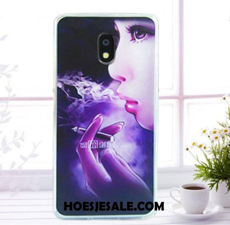 Samsung Galaxy J5 2017 Hoesje Purper Geschilderd Mobiele Telefoon Bescherming Hoes Sale