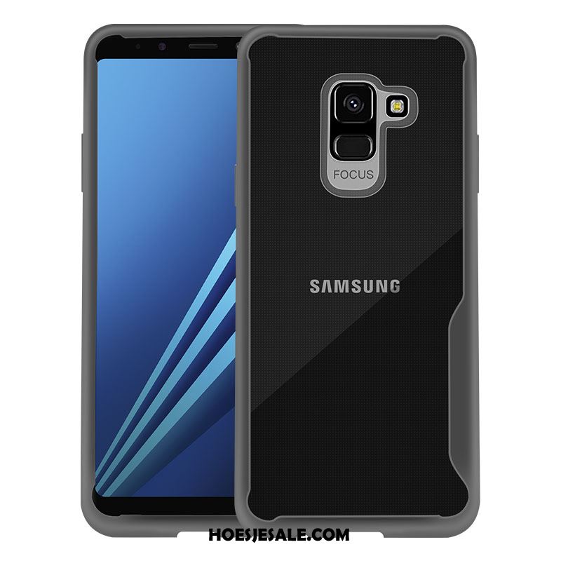 Samsung Galaxy J6 Hoesje Anti-fall Doorzichtig Siliconen All Inclusive Bescherming Goedkoop