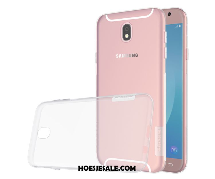 Samsung Galaxy J7 2017 Hoesje Doorzichtig Goud Mobiele Telefoon Grijs Ster Kopen