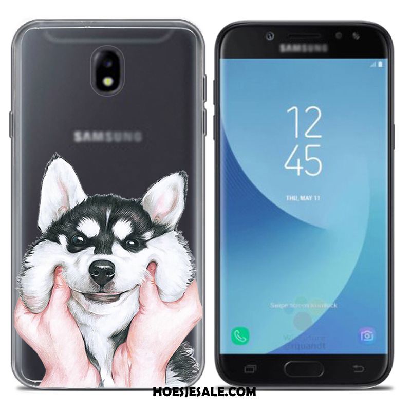 Samsung Galaxy J7 2017 Hoesje Europa Ster Zacht Blauw Mobiele Telefoon Sale