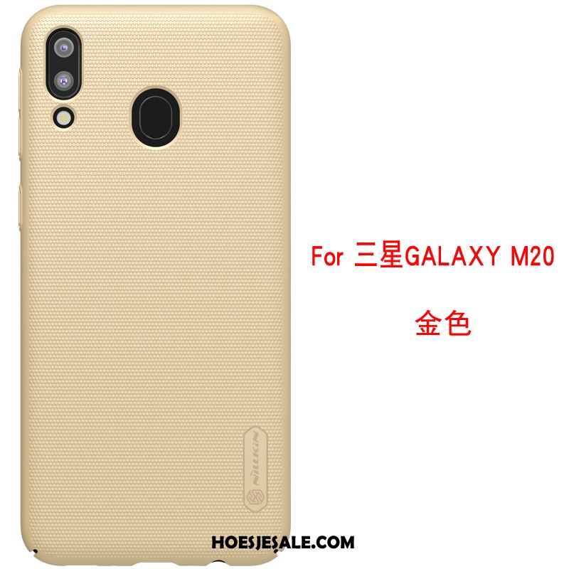 Samsung Galaxy M20 Hoesje Hoes Mobiele Telefoon Bescherming Goud All Inclusive Sale