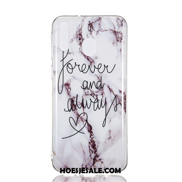 Samsung Galaxy M20 Hoesje Spotprent Mobiele Telefoon Hoes Ster Purper Sale