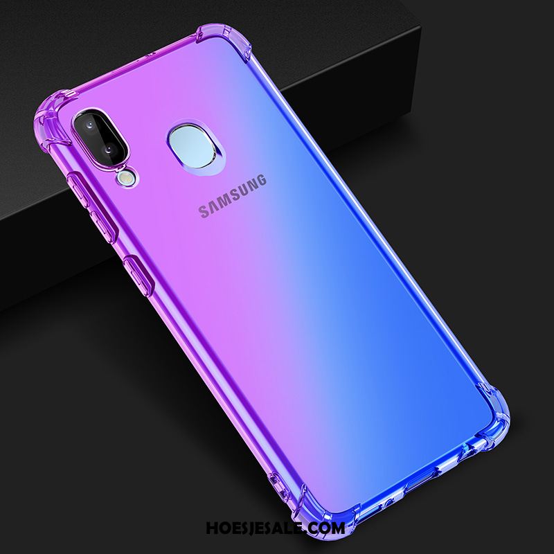 Samsung Galaxy M20 Hoesje Ster Hoes Blauw Kleurverloop Mobiele Telefoon Online