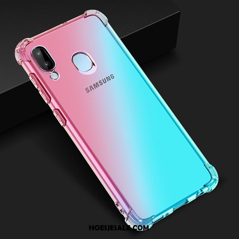 Samsung Galaxy M20 Hoesje Ster Hoes Blauw Kleurverloop Mobiele Telefoon Online