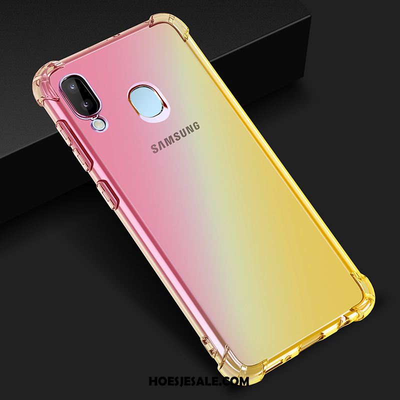 Samsung Galaxy M20 Hoesje Ster Hoes Blauw Kleurverloop Mobiele Telefoon Online