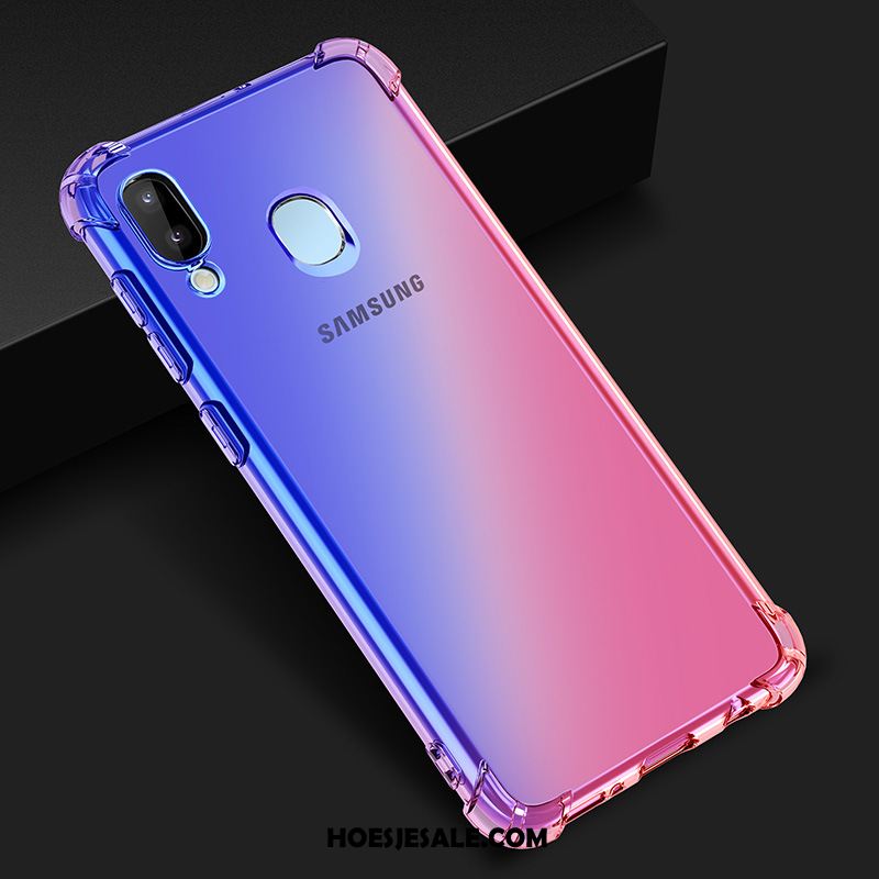 Samsung Galaxy M20 Hoesje Ster Hoes Blauw Kleurverloop Mobiele Telefoon Online