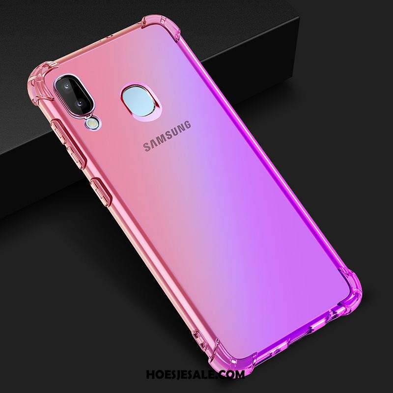 Samsung Galaxy M20 Hoesje Ster Hoes Blauw Kleurverloop Mobiele Telefoon Online