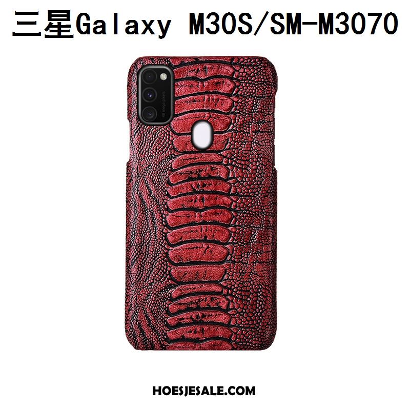 Samsung Galaxy M30s Hoesje Anti-fall Ster Mode Vogel Hoes Winkel