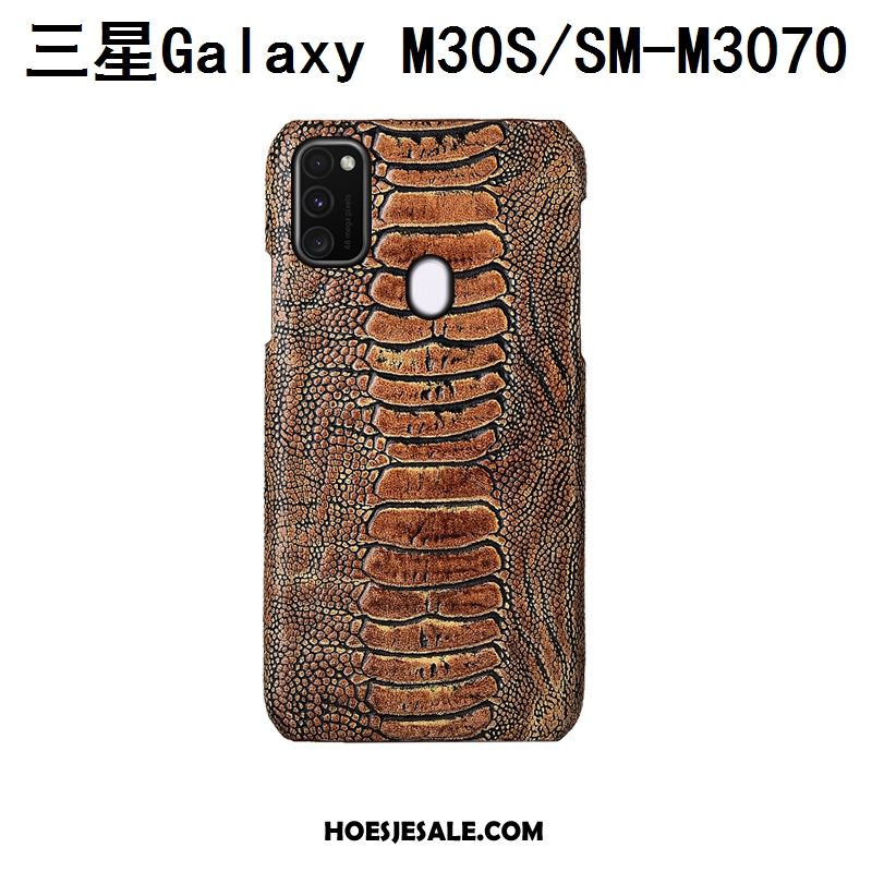 Samsung Galaxy M30s Hoesje Anti-fall Ster Mode Vogel Hoes Winkel