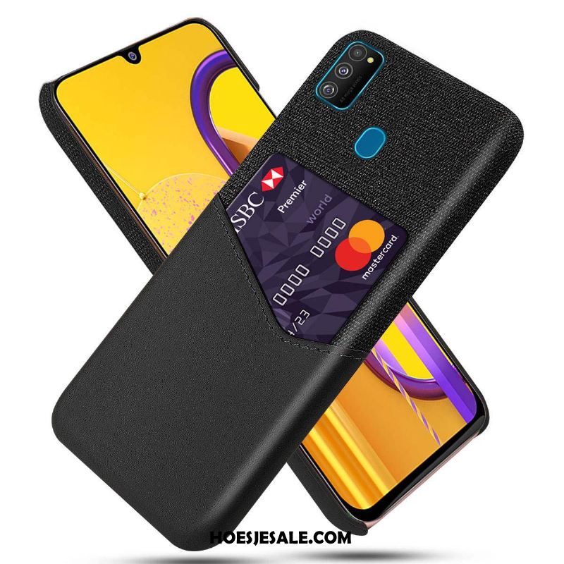 Samsung Galaxy M30s Hoesje Hoes Mobiele Telefoon Persoonlijk Grijs Trend Korting