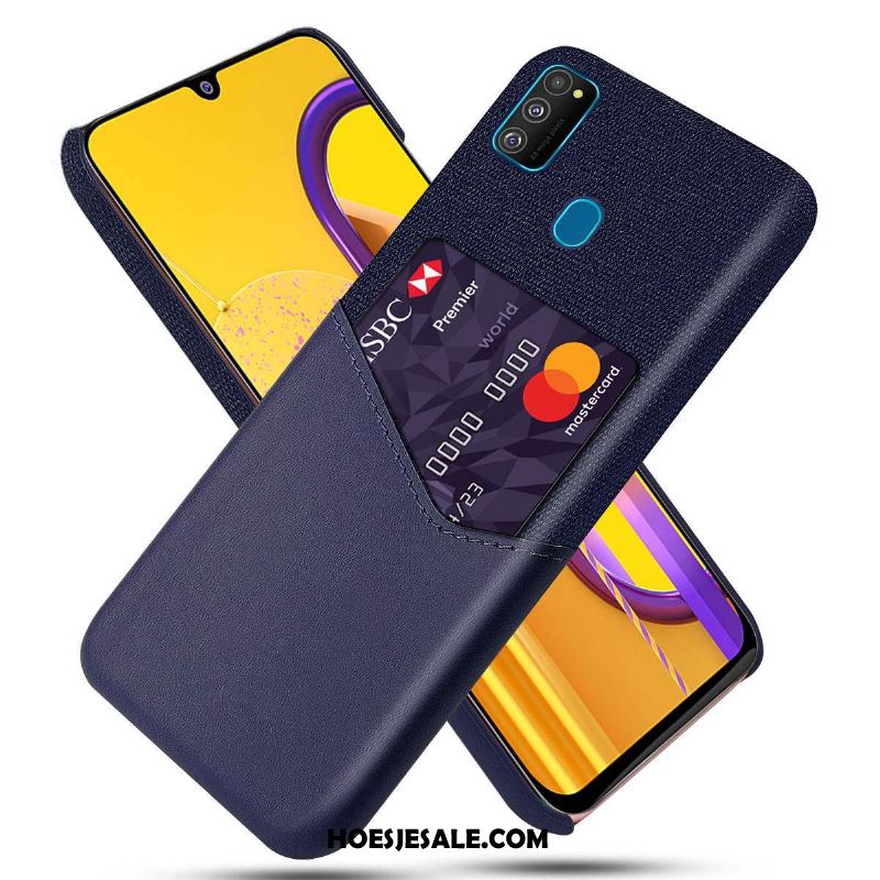 Samsung Galaxy M30s Hoesje Hoes Mobiele Telefoon Persoonlijk Grijs Trend Korting