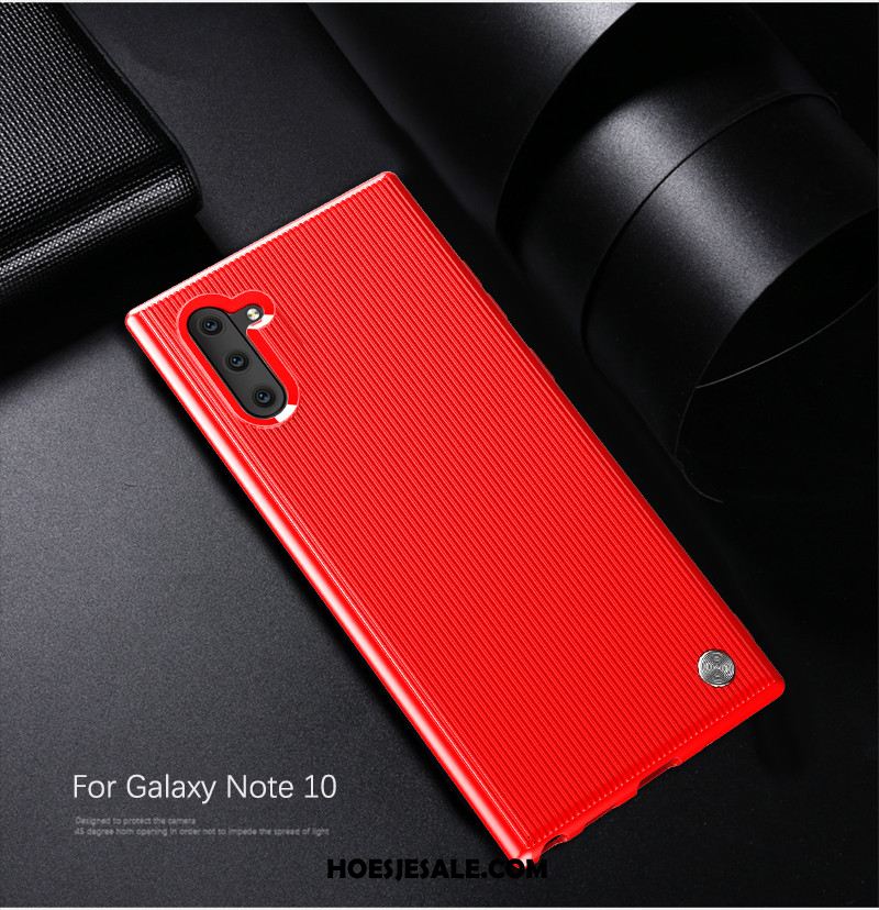 Samsung Galaxy Note 10 Hoesje Anti-fall Hoes Trendy Merk Bescherming Het Uitstralen Sale