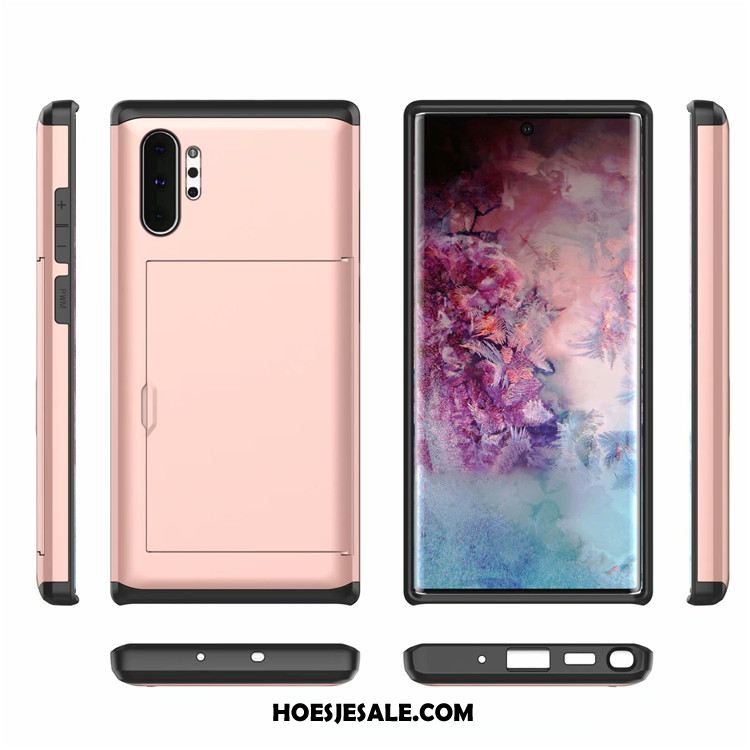 Samsung Galaxy Note 10+ Hoesje Bescherming Hoes Wit Mobiele Telefoon Kaart Online