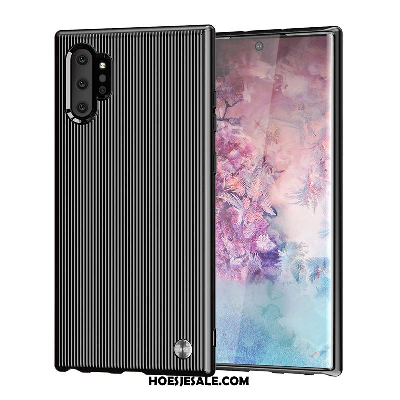 Samsung Galaxy Note 10+ Hoesje Bescherming Mobiele Telefoon Hoes Rood Zacht Goedkoop