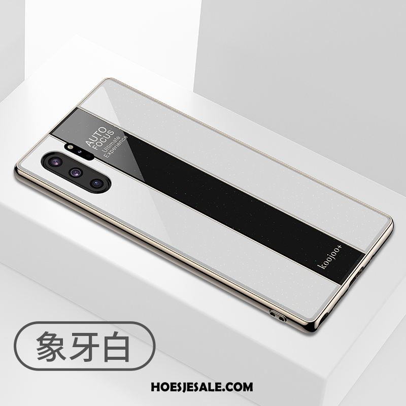 Samsung Galaxy Note 10+ Hoesje Bescherming Ster High End Roze Hoes Sale