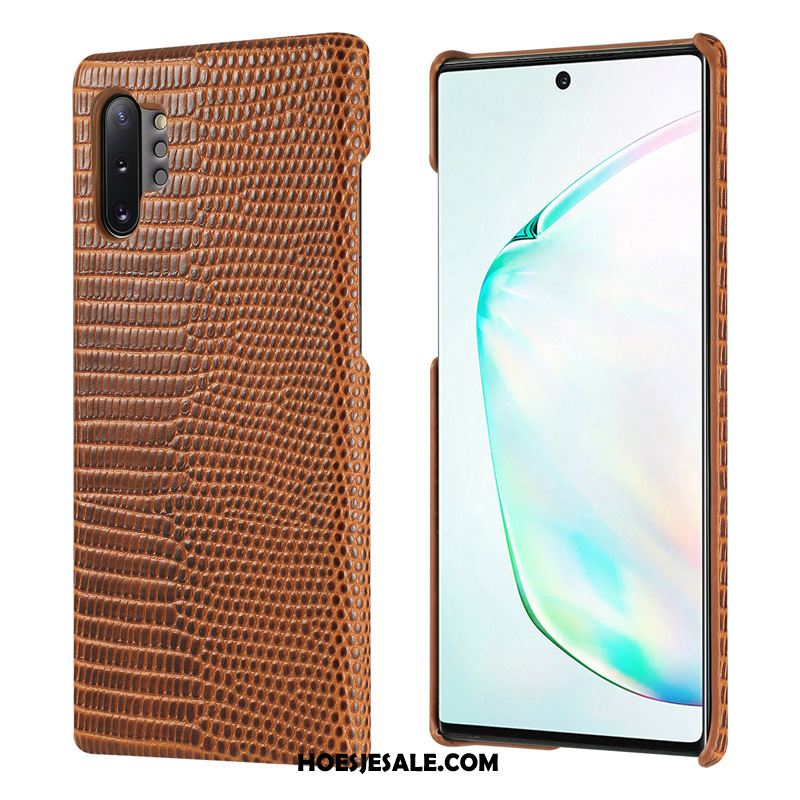 Samsung Galaxy Note 10+ Hoesje Groen Ster Mobiele Telefoon Korting