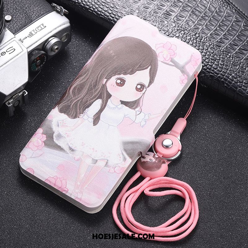 Samsung Galaxy Note 10+ Hoesje Leren Etui Anti-fall Hoes Hanger Mobiele Telefoon Online