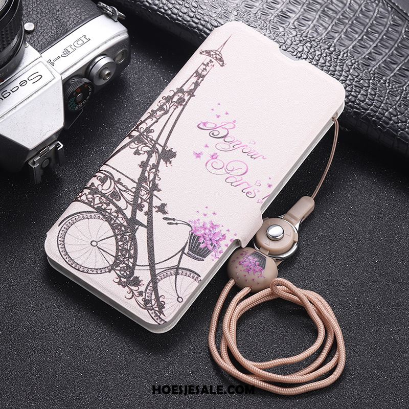 Samsung Galaxy Note 10+ Hoesje Leren Etui Anti-fall Hoes Hanger Mobiele Telefoon Online