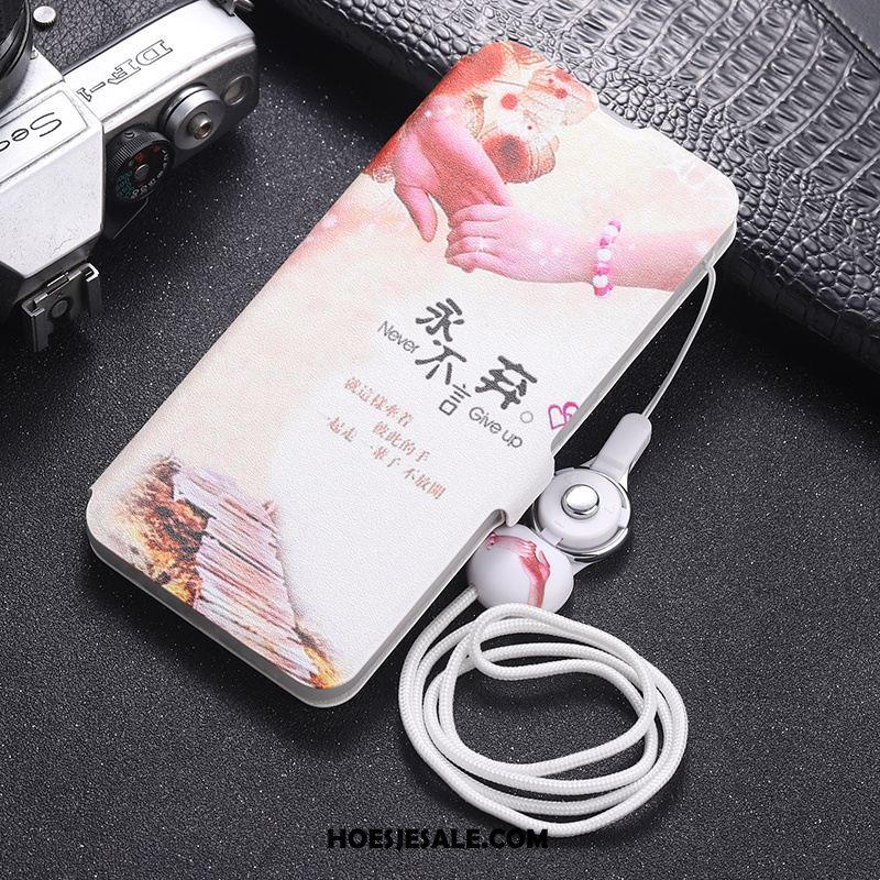 Samsung Galaxy Note 10+ Hoesje Leren Etui Anti-fall Hoes Hanger Mobiele Telefoon Online