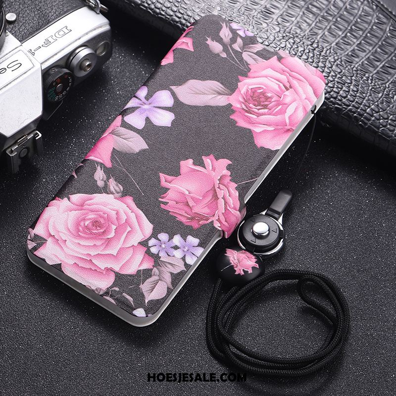 Samsung Galaxy Note 10+ Hoesje Leren Etui Anti-fall Hoes Hanger Mobiele Telefoon Online