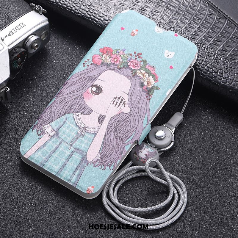 Samsung Galaxy Note 10+ Hoesje Leren Etui Anti-fall Hoes Hanger Mobiele Telefoon Online