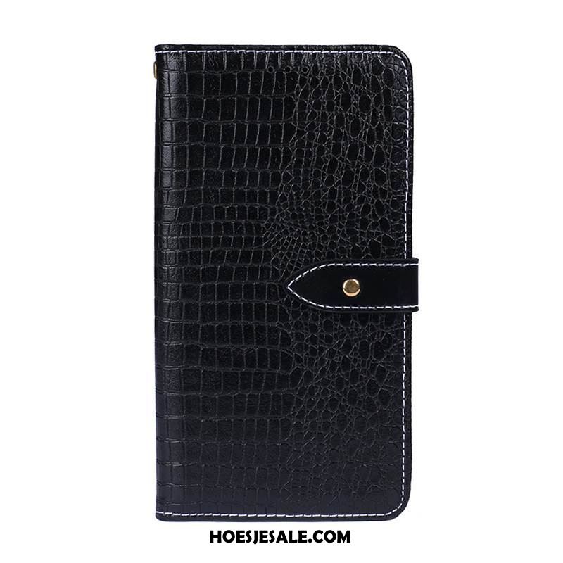 Samsung Galaxy Note 10+ Hoesje Leren Etui Anti-fall Ster Krokodillenleer Folio Online