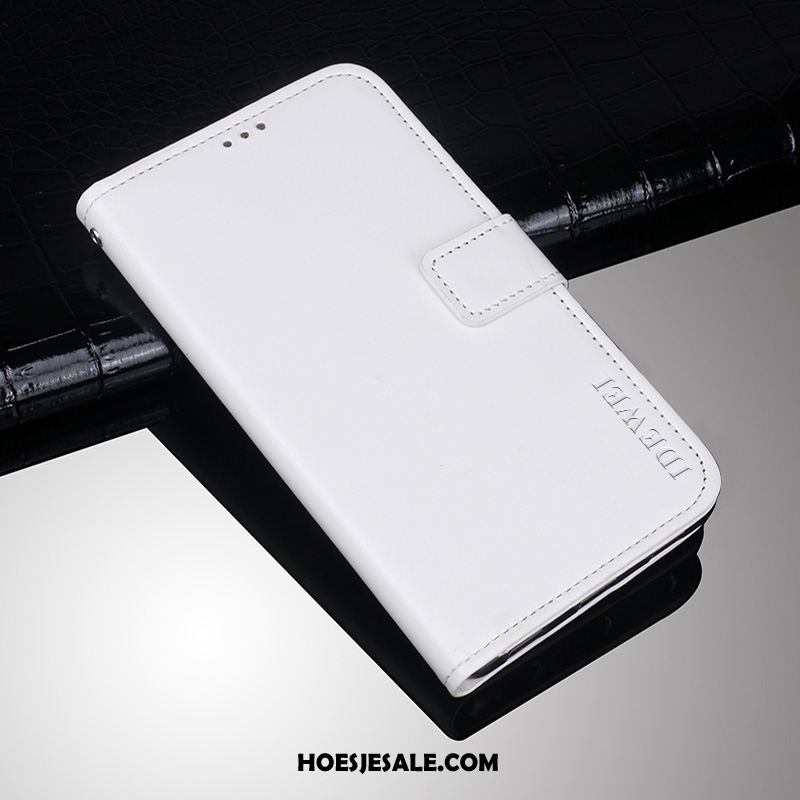 Samsung Galaxy Note 10+ Hoesje Leren Etui Mobiele Telefoon Ster Anti-fall Bescherming Korting