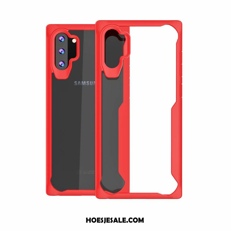 Samsung Galaxy Note 10+ Hoesje Mobiele Telefoon Hoes Ster Bescherming Anti-fall Korting