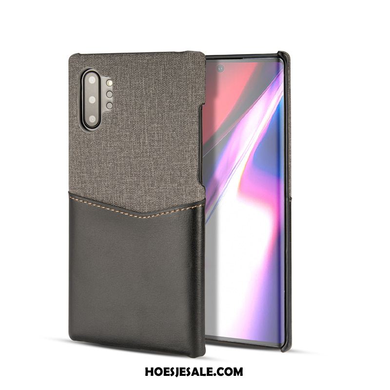 Samsung Galaxy Note 10+ Hoesje Mobiele Telefoon Ster Rood Winkel