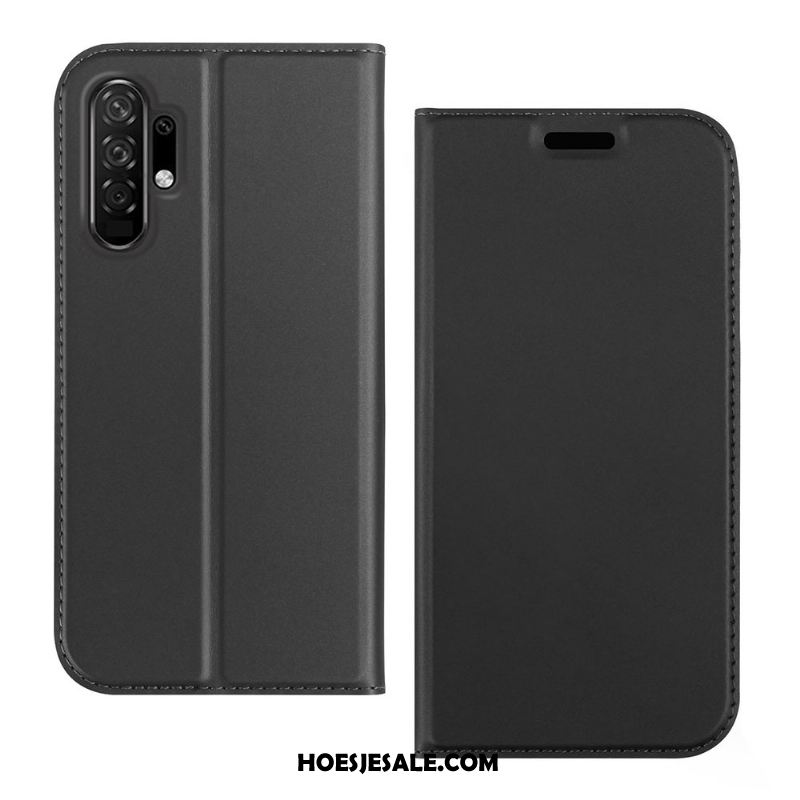 Samsung Galaxy Note 10+ Hoesje Ster Mobiele Telefoon Zwart Folio Leren Etui Sale