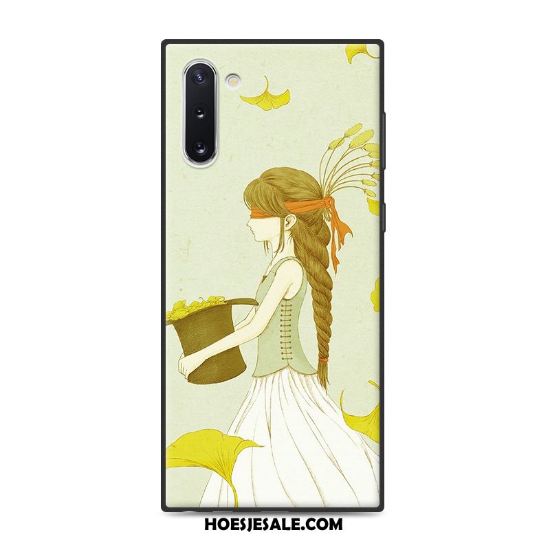 Samsung Galaxy Note 10 Hoesje Vers Ster Hoes Geel Kunst Online