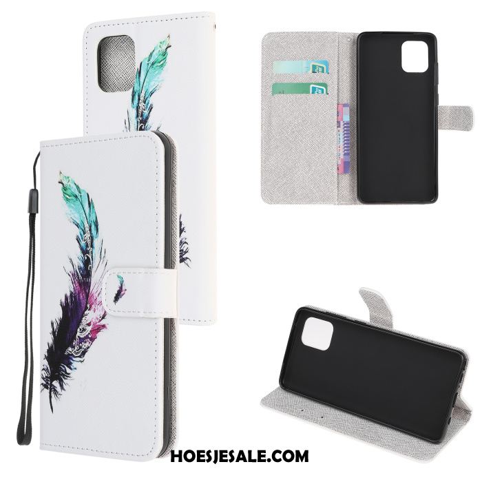 Samsung Galaxy Note 10 Lite Hoesje Blauw Clamshell Bescherming Mobiele Telefoon Ster Online