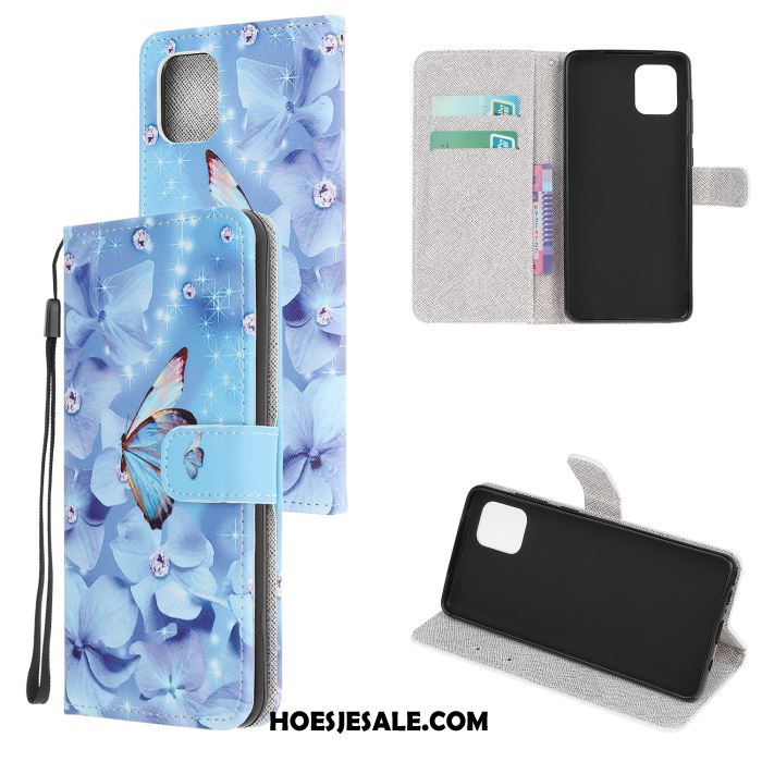 Samsung Galaxy Note 10 Lite Hoesje Blauw Clamshell Bescherming Mobiele Telefoon Ster Online