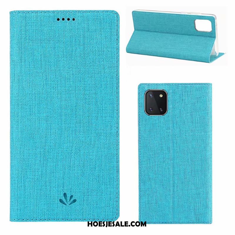 Samsung Galaxy Note 10 Lite Hoesje Doek Mobiele Telefoon Ster Bescherming Leren Etui Kopen