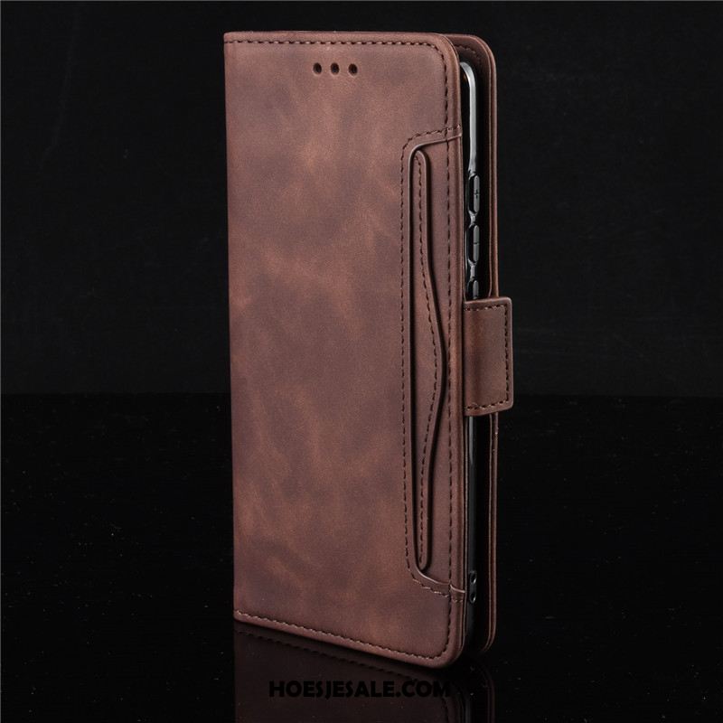 Samsung Galaxy Note 10 Lite Hoesje Portemonnee Ster Leren Etui Rood Mobiele Telefoon Kopen