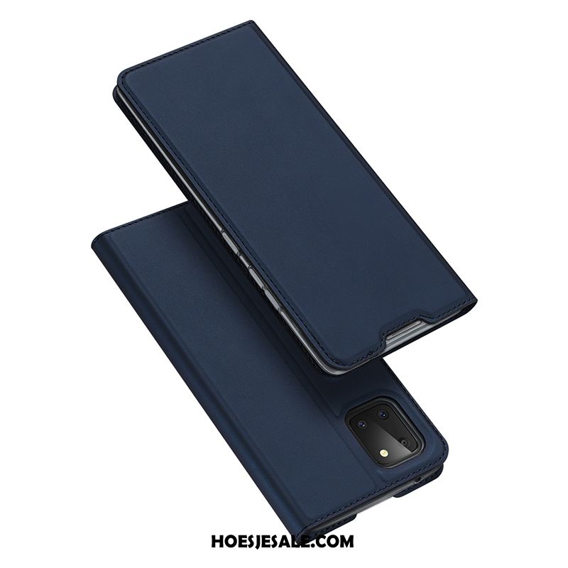 Samsung Galaxy Note 10 Lite Hoesje Siliconen Folio Nieuw Kaart Zacht Goedkoop