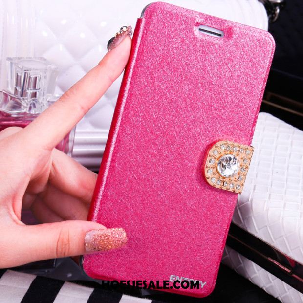 Samsung Galaxy Note 4 Hoesje Anti-fall Hoes Leren Etui Folio Zwart Korting