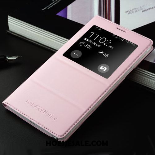 Samsung Galaxy Note 4 Hoesje Anti-fall Roze Mobiele Telefoon Hoes Ster Korting