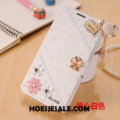 Samsung Galaxy Note 4 Hoesje Bescherming Hoes Blauw Mobiele Telefoon Leren Etui Goedkoop