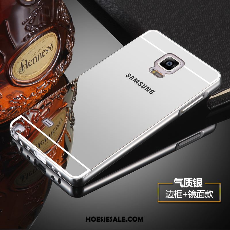 Samsung Galaxy Note 4 Hoesje Bescherming Omlijsting Ster Trend Zwart Online