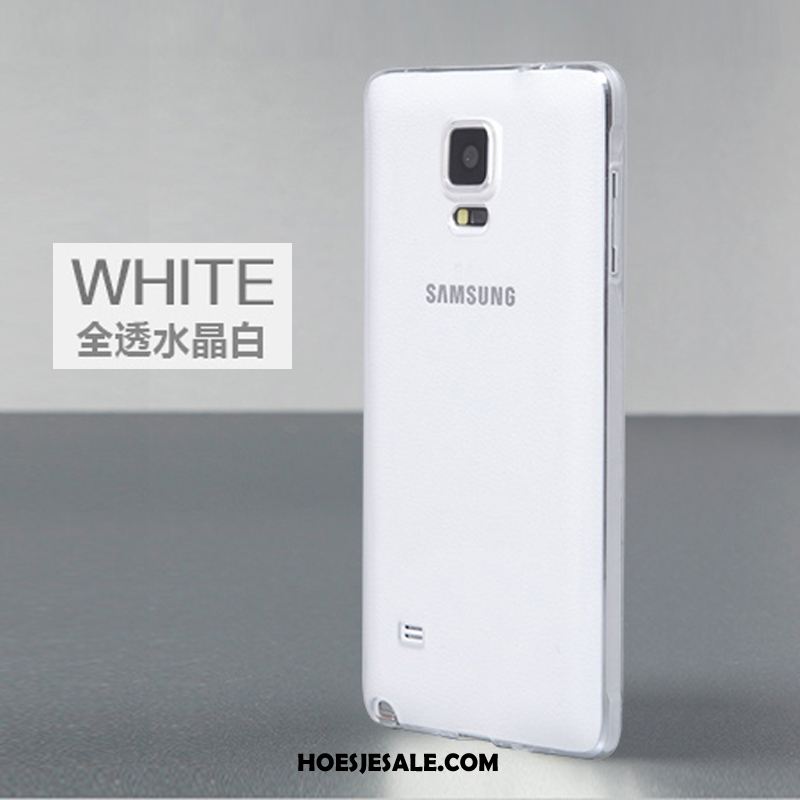 Samsung Galaxy Note 4 Hoesje Doorzichtig Zacht Bescherming Siliconen Hoes Aanbiedingen