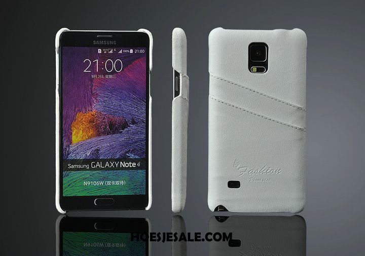 Samsung Galaxy Note 4 Hoesje Echt Leer Ster Bedrijf Mobiele Telefoon Soort Aziatische Vrucht Kopen