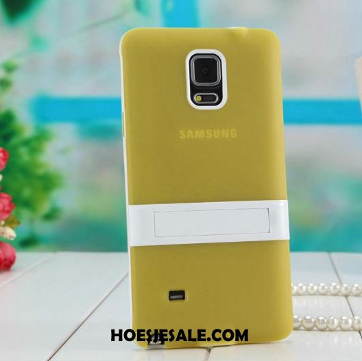 Samsung Galaxy Note 4 Hoesje Groen Siliconen Ondersteuning Hoes Mobiele Telefoon Online