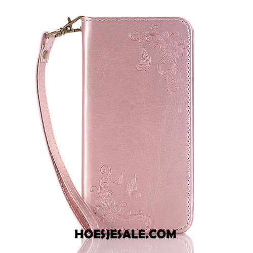 Samsung Galaxy Note 4 Hoesje Hanger Roze Mobiele Telefoon Anti-fall Clamshell Aanbiedingen