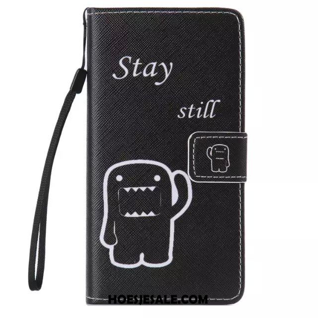 Samsung Galaxy Note 4 Hoesje Leren Etui Bescherming Hanger Ster Ondersteuning Kopen
